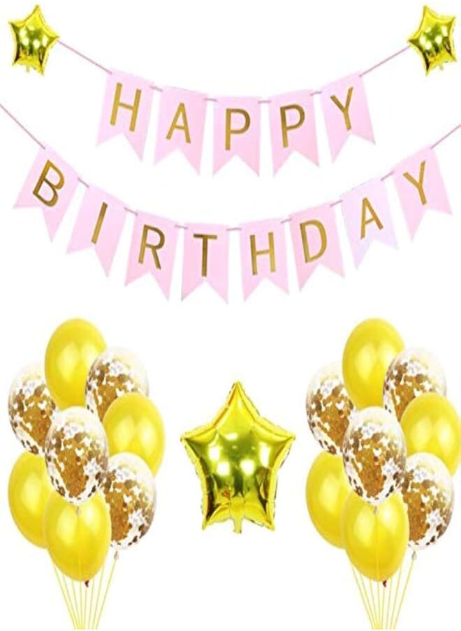 PARTY FUN - Birthday Party Decoration Birthday Party Romantic Balloon Package Birthday Party Star Balloon Package Halloween Balloon Decoration Package Holiday Balloon Packag , 2724675997318 - Image 1