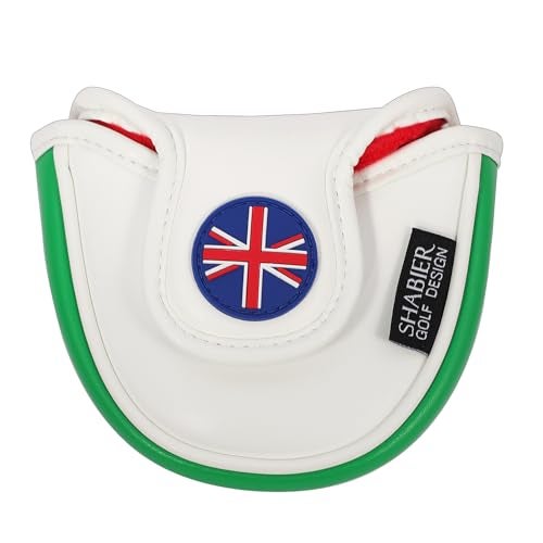 SHABIER United Kingdom Golf Mallet Head Cover with The Red Dragon Design Golf Wood Club Headcover - Image 2