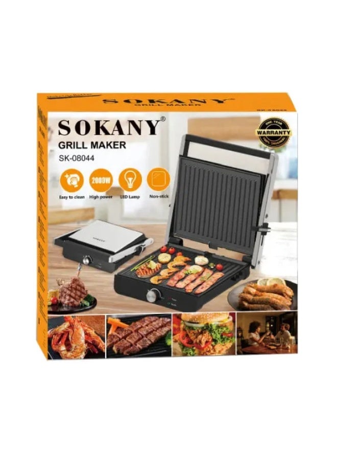 Sokany Electric Grill 2000W SK-08044 - Image 1