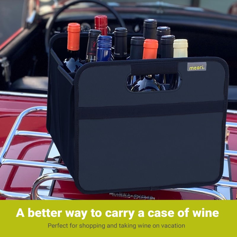 meori Marine Foldable Wine Carrier 12 Blue Protects Carry Glassware Liquor Storage Bottle Shopping Travel Camping Marina Lake RV Park, Slot B100293 - Image 5
