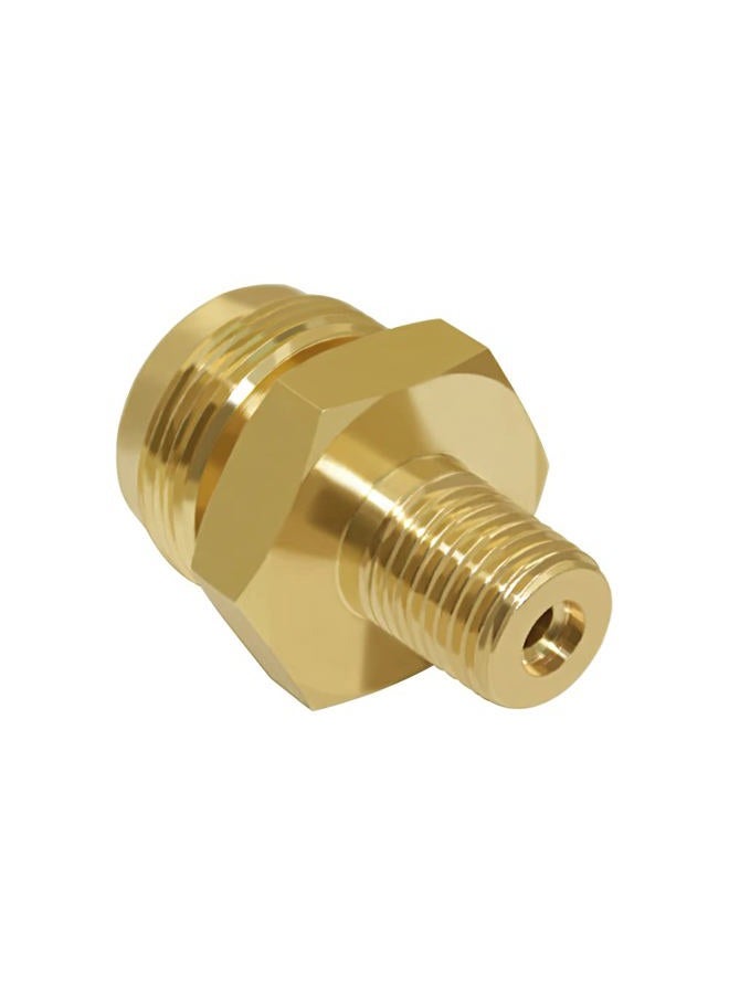 Hooshing Propane Gas Fitting 1/4" Male NPT x 1"-20 Male Throwaway Cylinder Thread for RV Camping Grill Lantern and Heater - Image 4