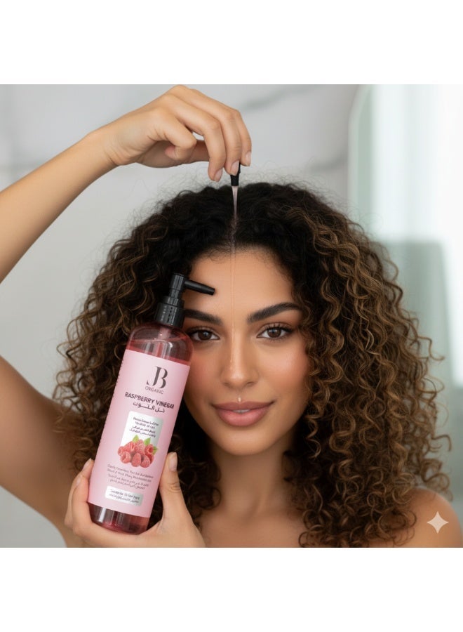 JB ORGANIC Berry Vinegar Hair Strengthening Tonic, 2*400 ml (2PCS) - Image 2