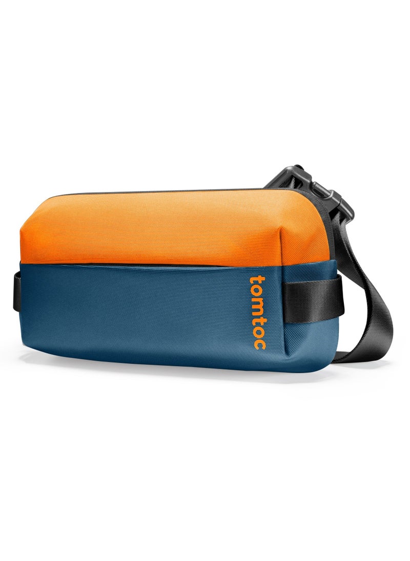 Tomtoc - Explorer-T21 Crossbody Bag for Men Women Small Backpack Lightweight Modern Water Resistant Shoulder Bag for Hiking Travel Work Gym Sports - Image 1
