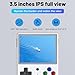 GiipGoop RG353V Handheld Game Console RG353V Video Games Console 35 IPS Screen Android 11 and Linux System RK3566 64bit Game Player Retro Gaming Console Bluetooth 42 and 5G WiFi White - Image 4