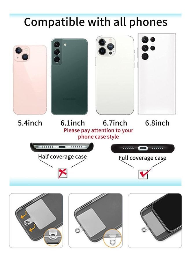 WooFree - Adjustable Nylon Phone Lanyard Neck Strap Key Chain - Image 1