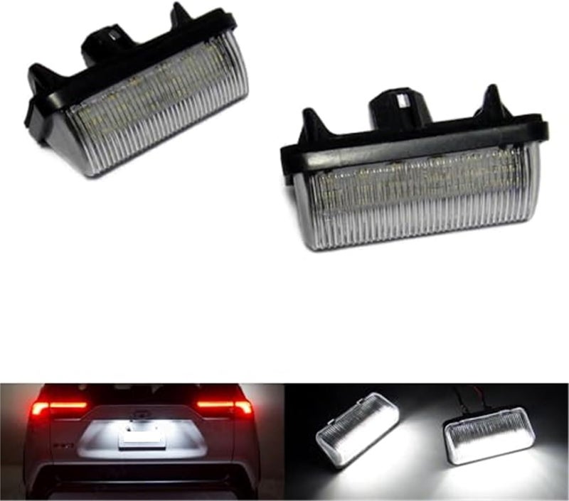 Wivplex 2x LED License Plate Light for Various Car Models - Image 2