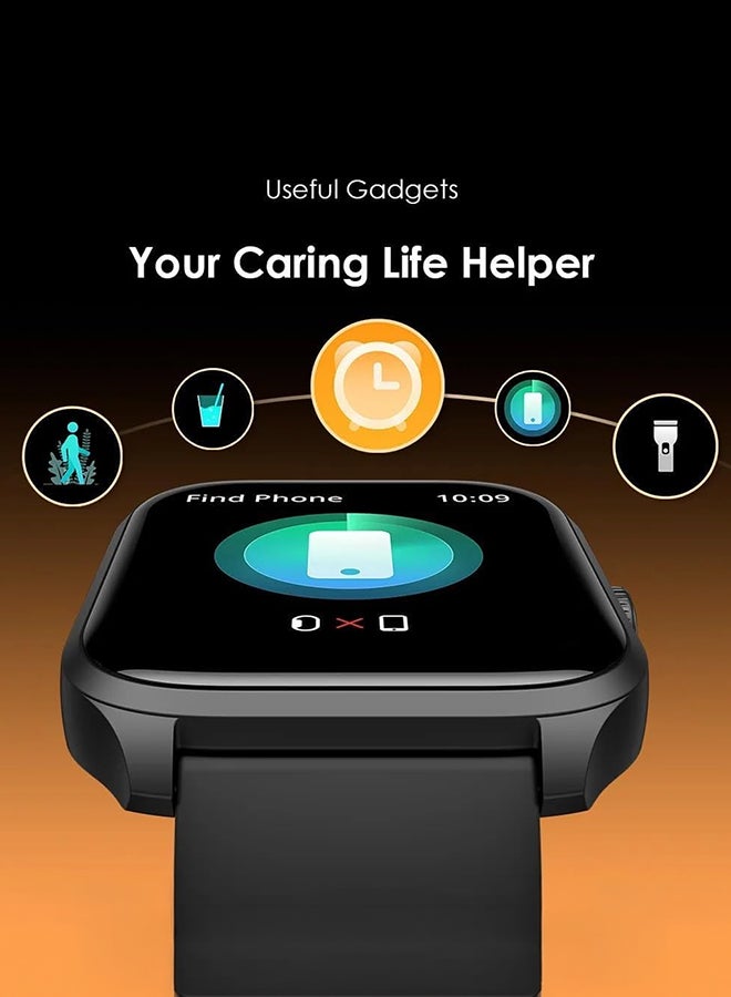 Oraimo 300 mAh Smart Watch 5 Lite 2.01-Inch HD - Black - Image 4