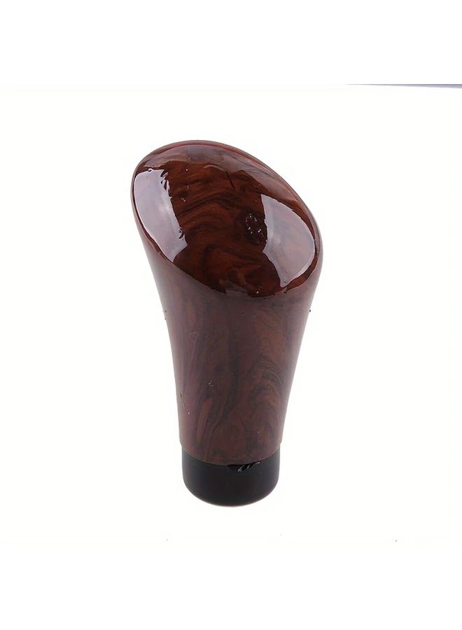 Wood Grain Car Gear Shift Knob Universal Fit with Adapters for Most Vehicles - Image 3