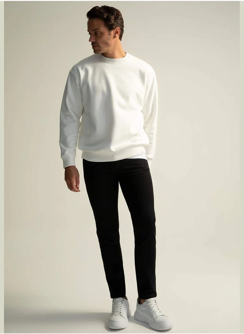 DeFacto Extra Slim Fit Basic Chino Trousers