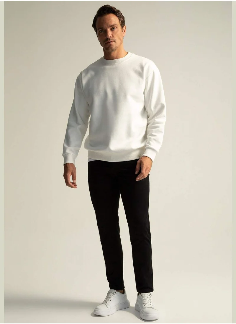 DeFacto Extra Slim Fit Basic Chino Trousers