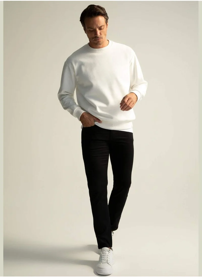 DeFacto Extra Slim Fit Basic Chino Trousers