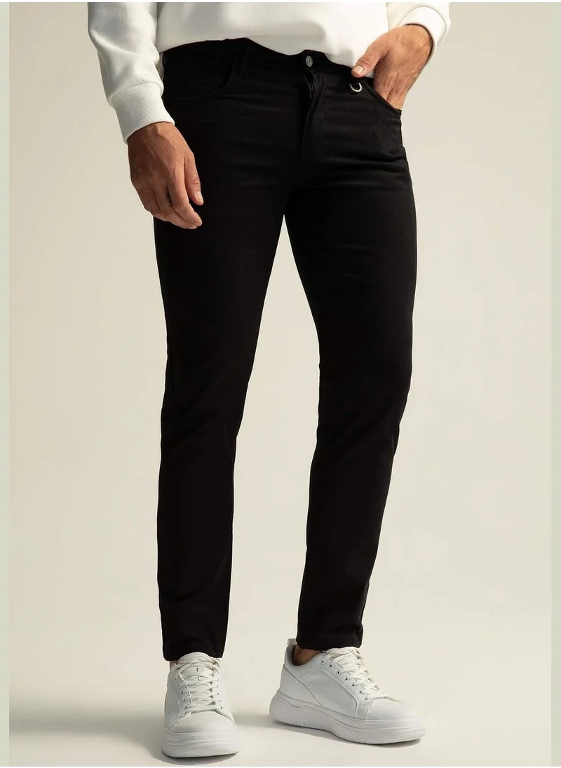 DeFacto Extra Slim Fit Basic Chino Trousers