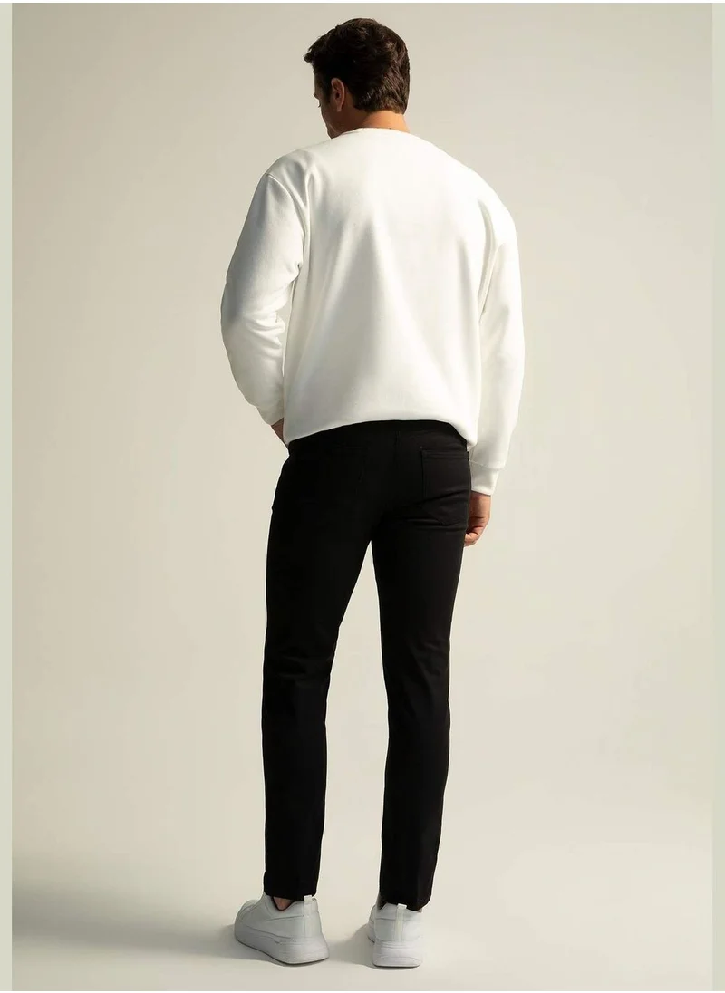 DeFacto Extra Slim Fit Basic Chino Trousers