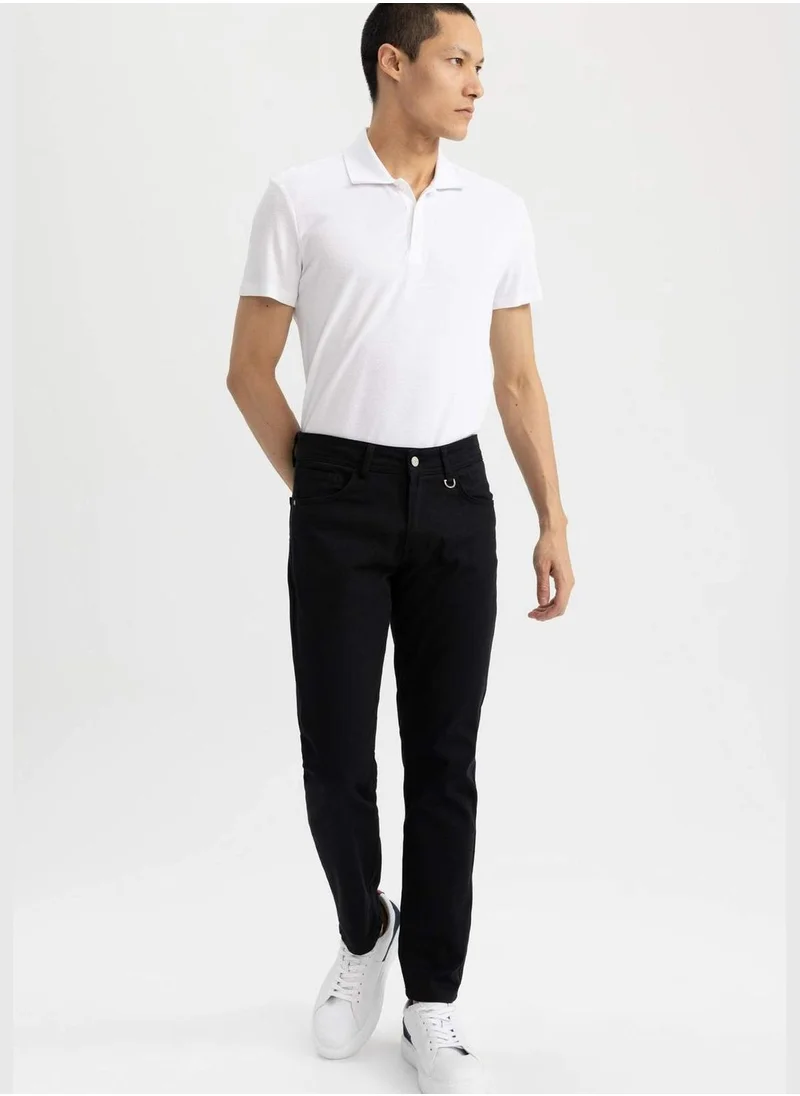 DeFacto Extra Slim Fit Basic Chino Trousers