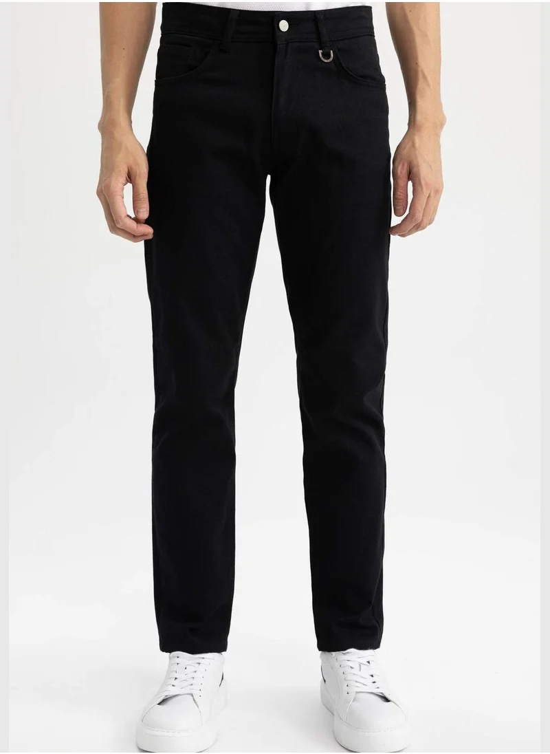 DeFacto Extra Slim Fit Basic Chino Trousers