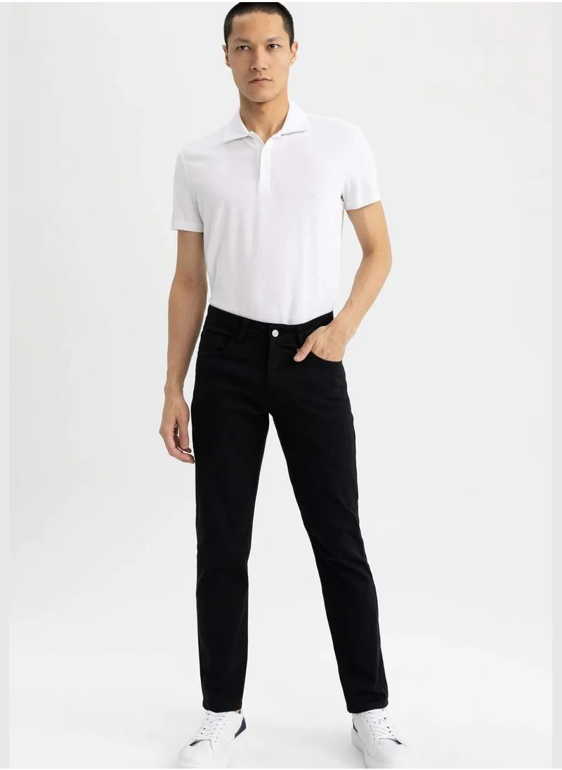 DeFacto Extra Slim Fit Basic Chino Trousers