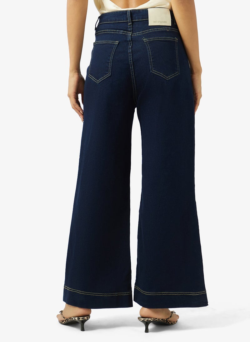 Ginger High Rise Wide Leg Jeans - Image 3