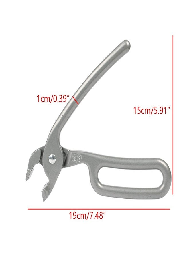 DEEKOUDT 1 Piece Aluminium Tongs Clamps, Stainless Steel Dish Clamps Kitchen Tongs Food Tongs Dish Plate Clamps for Cooking from Instant Pot Microwave Air Fryer. - Image 2