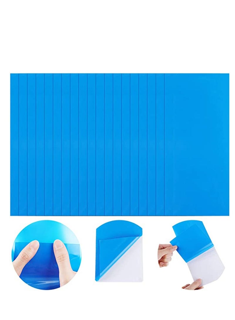 Y&D Self-Adhesive PVC Repair Patches, Vinyl Pool Liner Patch Boat Rubbers for Inflatable Raft Kayak Canoe - Image 1