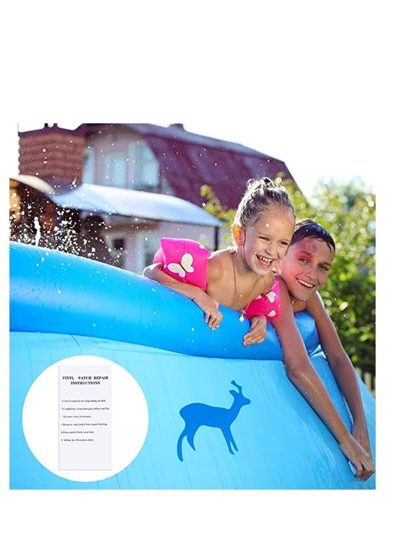 Y&D Self-Adhesive PVC Repair Patches, Vinyl Pool Liner Patch Boat Rubbers for Inflatable Raft Kayak Canoe - Image 4