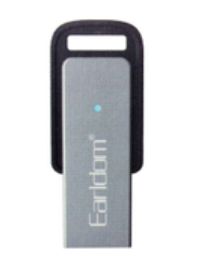 Earldom Wireless Audio Receiver BR22, USB Adapter for Playing Music on Car Audio Systems or Speakers , Compatible with iOS and Android , Operating Range up to 10m , Small and Portable Design , Stylish Silver Color - Image 1