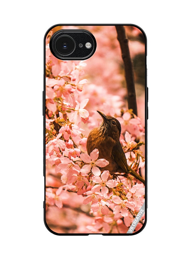 Protective Case Cover For Apple iPhone 16e Beauty Bird Design Multicolour