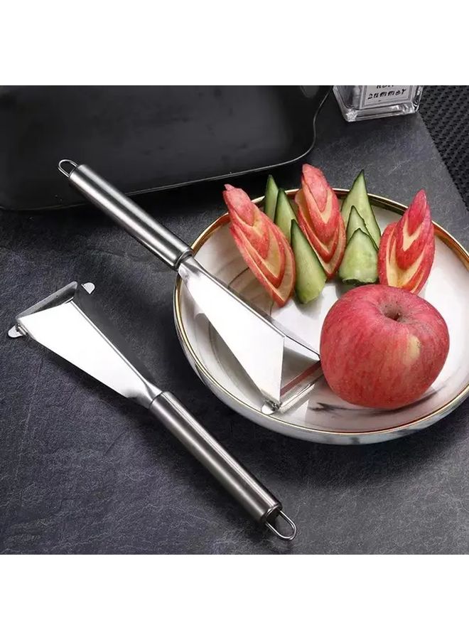 Stainless Steel Fruit Carving Knife 1pc For Apples Carrots And Fruit Platters - Image 3