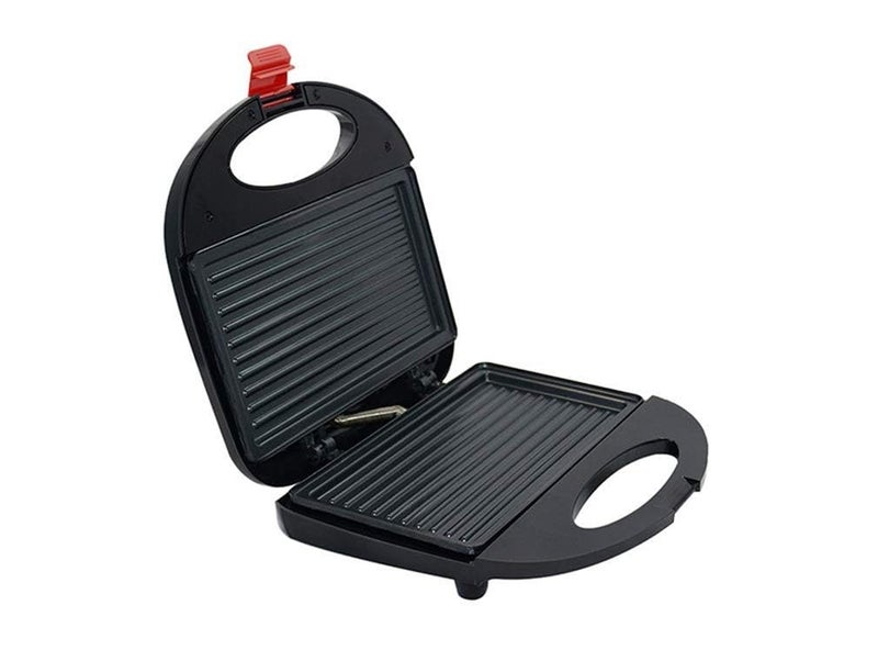 Maker 750W Sandwich Maker - Creative Design & Delicious Taste - Grill Grill & Fajita - Non-Stick Coating - Heat Resistant Plastic Handle - Generic
