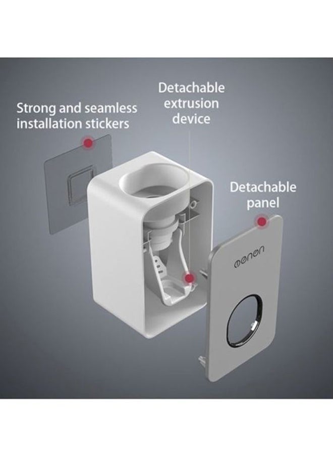NIBEMINENT Automatic Toothpaste Dispenser Grey 7x11x6cm - Image 3