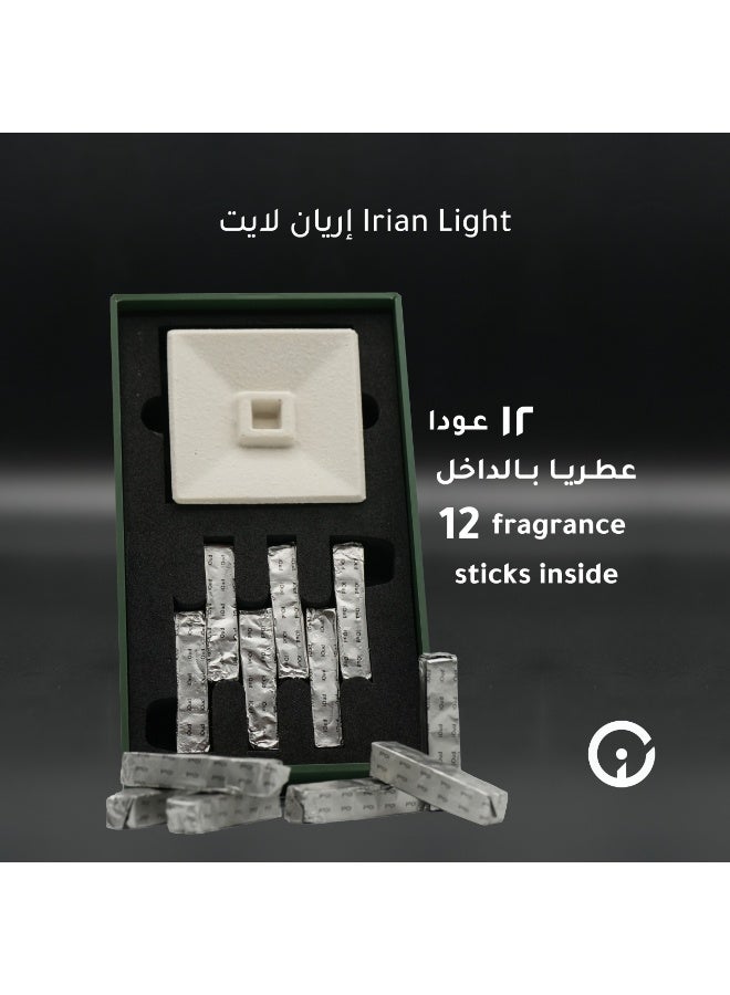 آي عود عود iOud إيريان فاتح نقي - 12 عود - Image 5