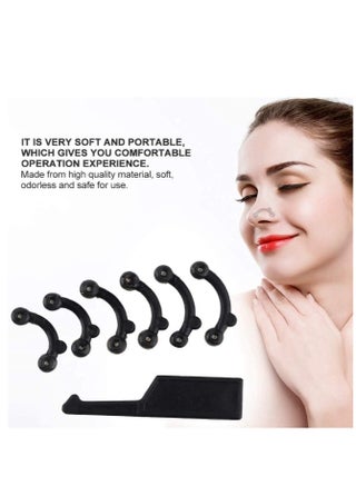 Nose Shaper Nose Up Lifting Shaping Clip Beauty Tool Nose Shaper Inserts No Pain Invisible Nose Up Lifting Clip Shaper Tool Straightening Beauty Kit for Women Men - view 3