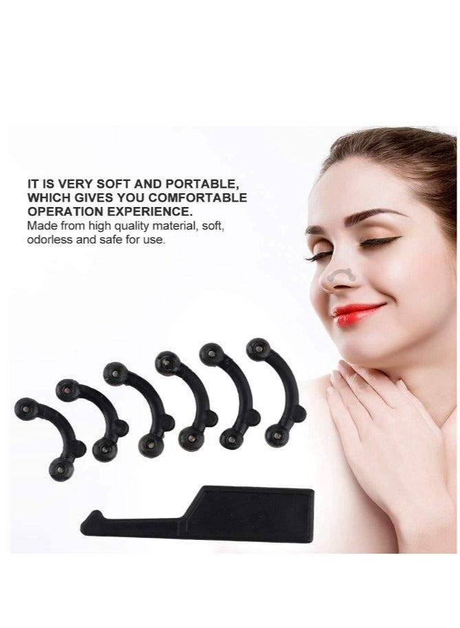 الواحة-TH أداة تشكيل الأنف، مشبك رفع وتشكيل الأنف، أداة تجميل، أداة تشكيل الأنف، بدون ألم، مشبك رفع الأنف غير المرئي، أداة تشكيل وفرد مجموعة أدوات التجميل للنساء والرجال - Image 3