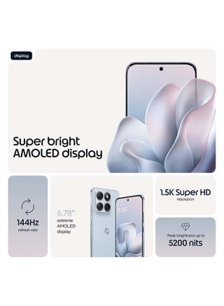 Edge 70 Fusion 5G ثنائي الشريحة PANTONE Country Air 12GB RAM 256GB - النسخة الشرق أوسطية - view 4