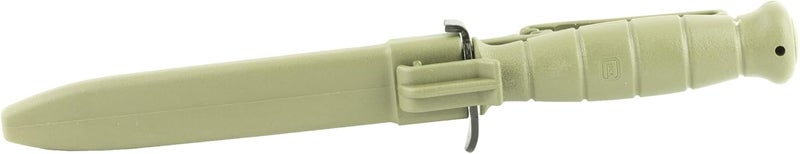 Glock سكين ميداني OEM بطول 6.5" بشفرة ثابتة ومنشار جذور، أخضر ساحة المعركة - Image 4