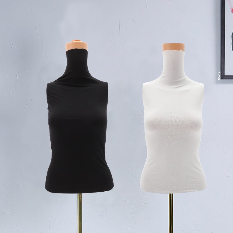 2Pcs Mannequin Decorative Cover Mannequin Cotton Cloth Cover Upper Body Cover - Image 3