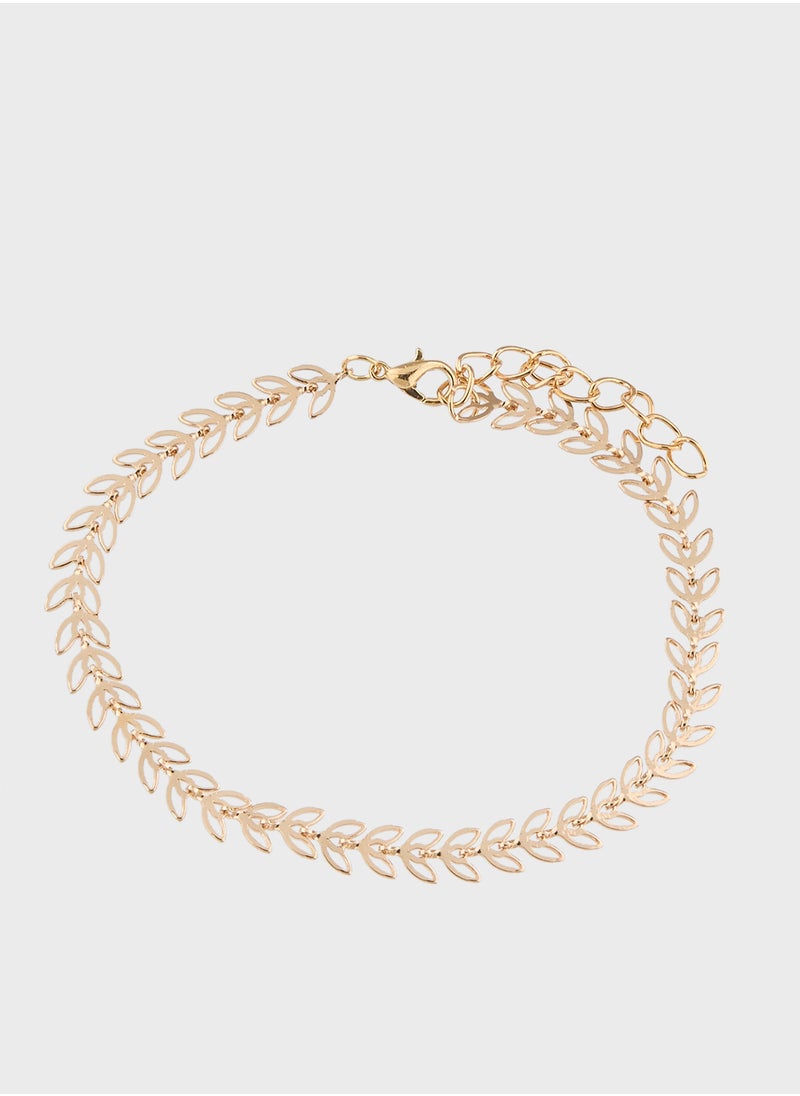 ELLA Floral Anklet  - Image 1