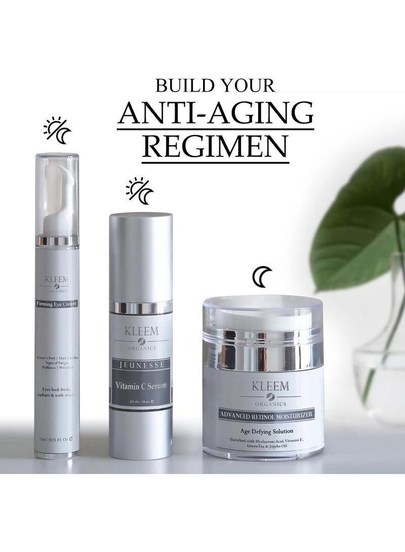 Kleem Organics Vitamin C Serum for Face with Hyaluronic Acid and Vitamin E Firming Anti Aging Vitamin C Face Serum for Women to Boost Collagen Reduce Wrinkles Acne Spots Dark Spots and Sun Damage - Image 4