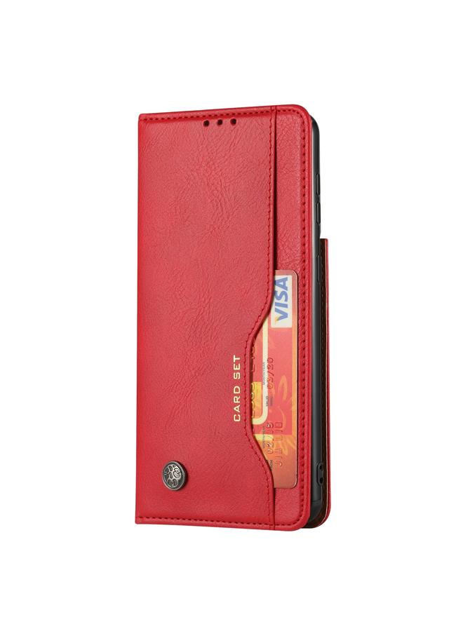 إيروريكس جراب لهاتف Samsung Galaxy S21+ 5G، جراب جلدي قلاب أفقي بملمس جلدي مع إطار صورة وحامل وفتحات بطاقات ومحفظة - Image 2