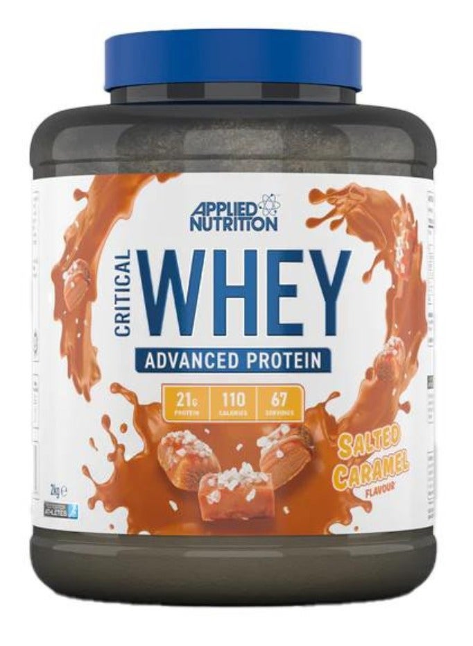 أبلايد نيوتريشن ابلايد نيوترشن  بروتين واي كريتيكال , بطعم الكراميل المملح, 2كجم