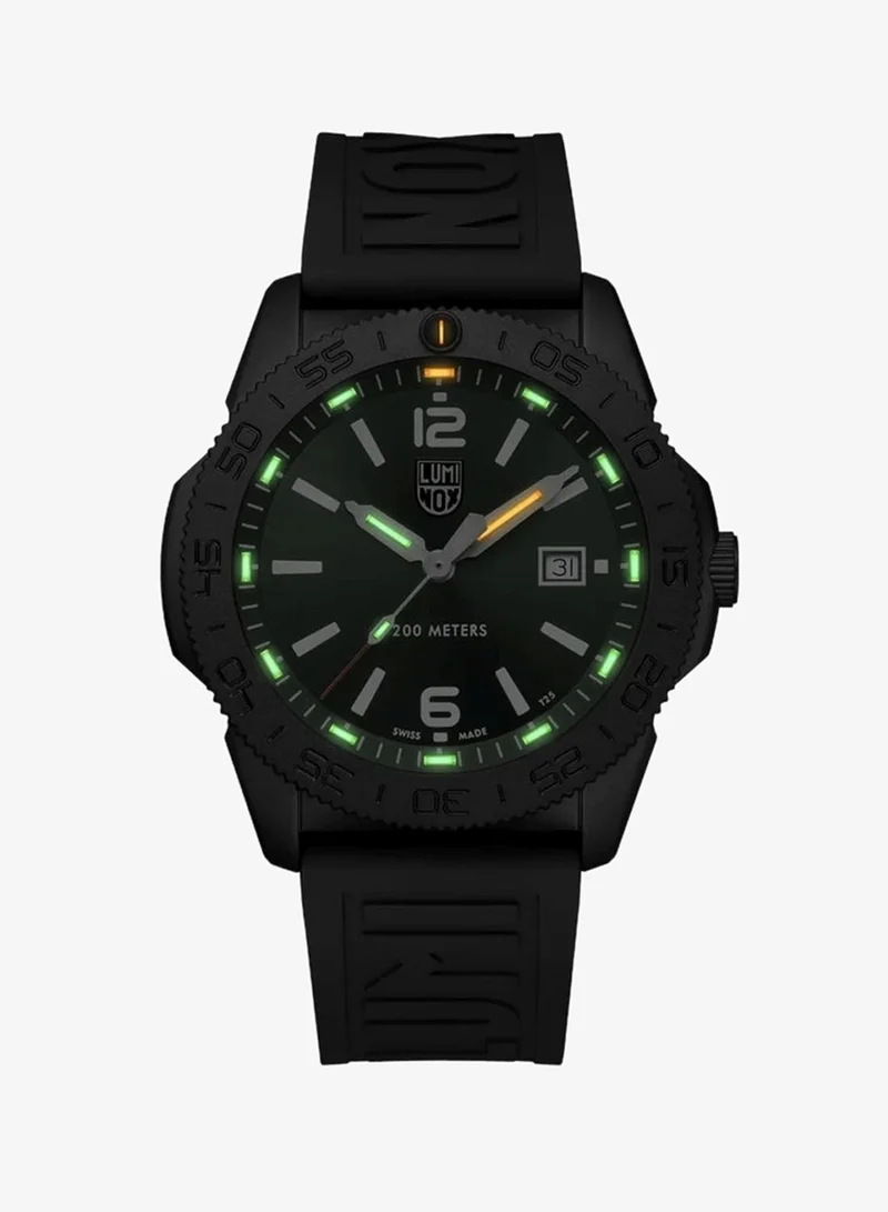 لومينكس Pacific Diver: Black Steel 3120 Series - XS.3137.B