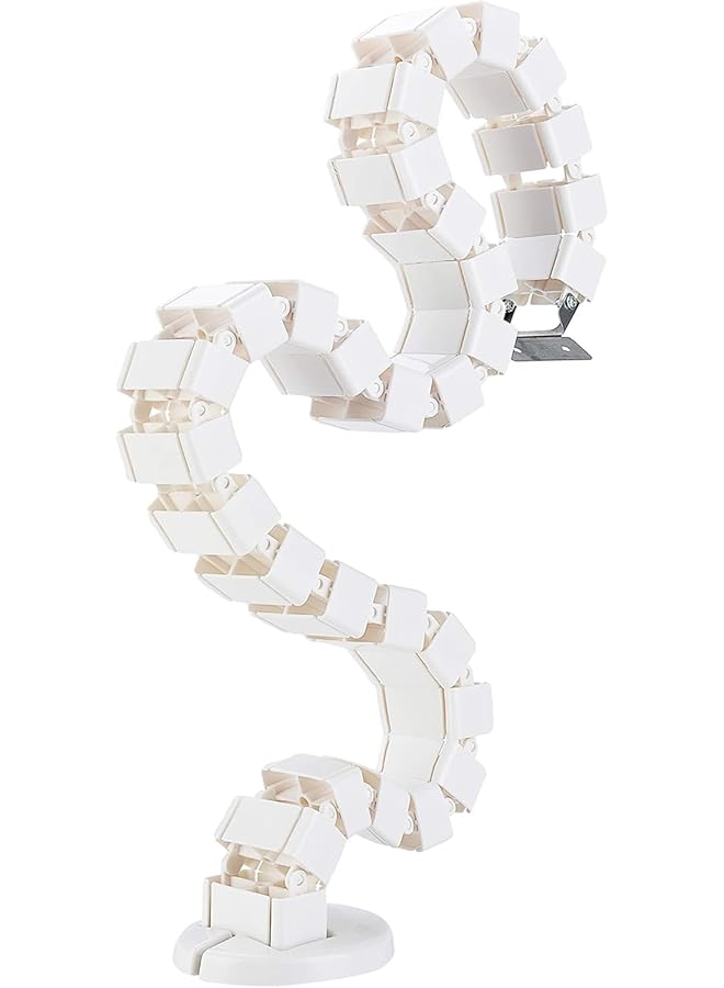 PROMASS مجموعة إدارة الكابلات، بيضاء - Image 1