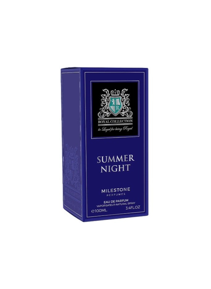 Milestone Royal Summer Night For Unisex EDP 100ml  - Image 3