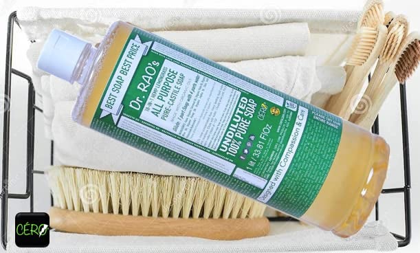 CERO Dr Raos Lemongrass Perfumed all Purpose Pure Castile Soap Perfect for DIY Projects 1000 ml - Image 4
