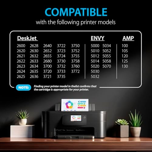 Smart Ink Remanufactured Ink Cartridges Replacement for HP 65XL HP 65 HP65XL Black and Color 2 Combo Pack for HP Printers DeskJet 3755 3700 3772 2600 2622 3752 3722 2655 Envy 5055 5000 5052 5070 5014 - Image 2