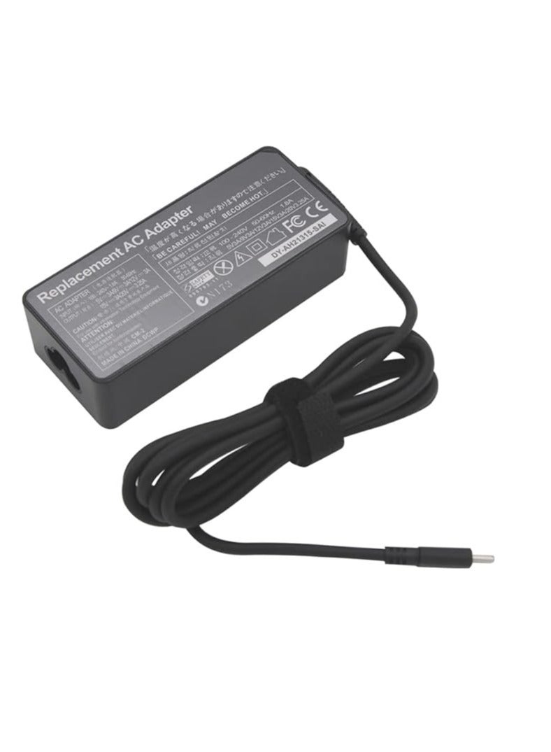 Terabyte Laptop Replacement Adapter for Lenovo Ideapad 20V 3.25A 65W USBB Type-C - Image 3