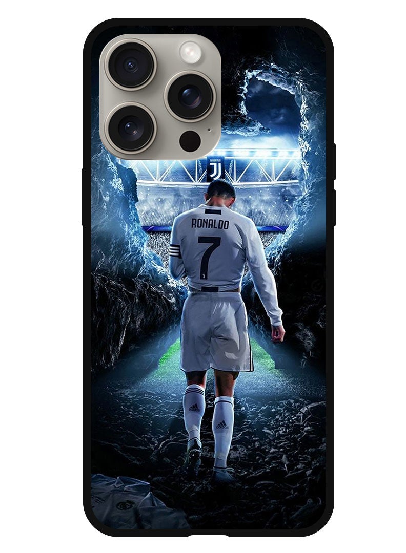 Theodor Protective Case Anti Scratch Shock Proof Bumper Cover For iPhone 15 Pro Max Ronaldo - Image 1