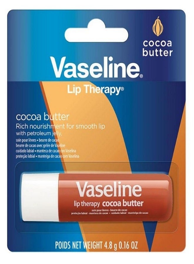 فازلين مرطب الشفاه بزبدة الكاكاو البني 4.8 جرام - Image 1