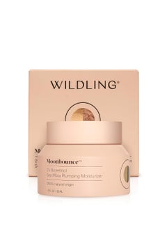 Wildling WILDLING Moonbounce 2% Bioretinol Plumping Moisturizer I Rock Samphire, Irish Sea Moss, Marshmallow Root, Moonstone I Hydrates, Boosts Elasticity, Firms I 99.5% Natural, Vegan, Cruelty Free (1.7fl oz)  - Image 1