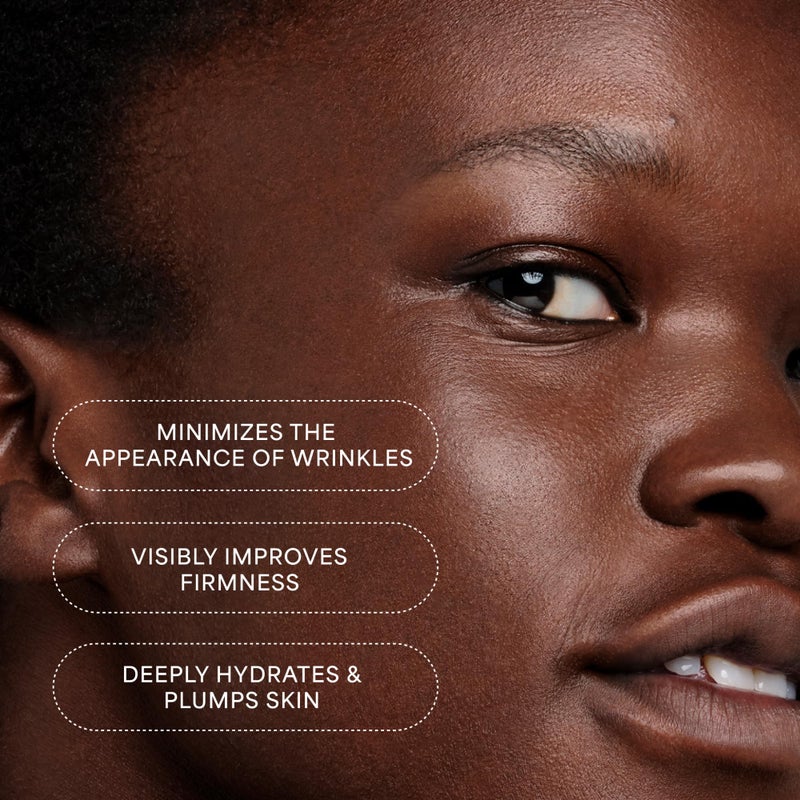 WILDLING Moonbounce 2% Bioretinol Plumping Moisturizer I Rock Samphire, Irish Sea Moss, Marshmallow Root, Moonstone I Hydrates, Boosts Elasticity, Firms I 99.5% Natural, Vegan, Cruelty Free (1.7fl oz) - Image 3