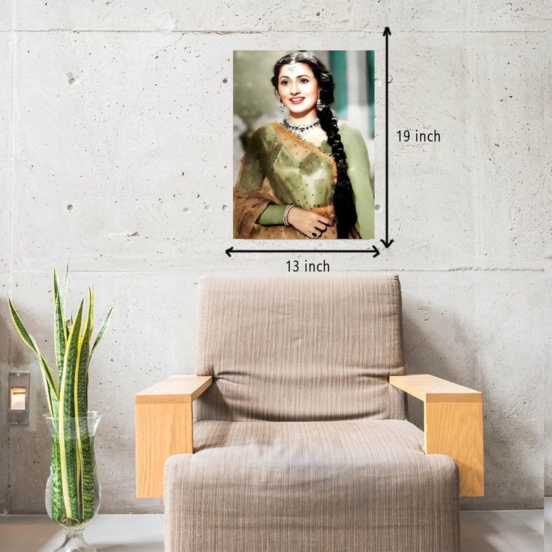 GRAY WALL Good Hope Matte paper 300gsm Bollywood Actress Madhubala Poster multicolour Print 13 inch x 19 inch - Image 2